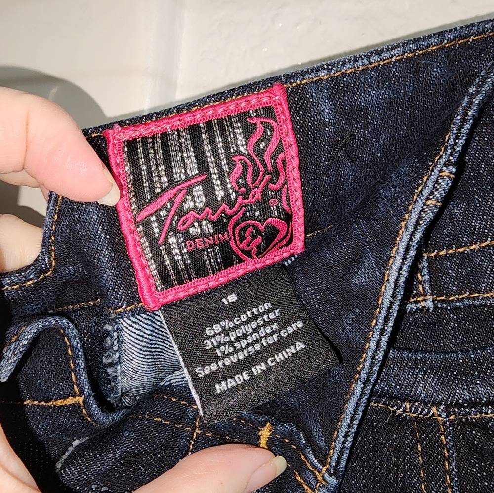 Torrid Denim High Waist Corset Shorts - Picture 3 of 4